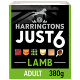 Harringtons Grain Free Just 6 Wet Lamb Dog Food - 8x380g
