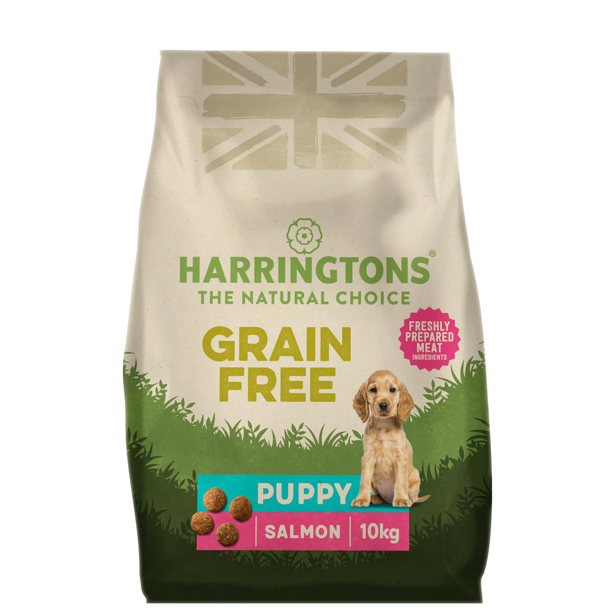 Harringtons Grain Free Puppy Salmon Dry Dog Food - 10kg