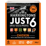 Harringtons Just 6 Grain Free Wet Chicken Dog Food - 8 x 380g