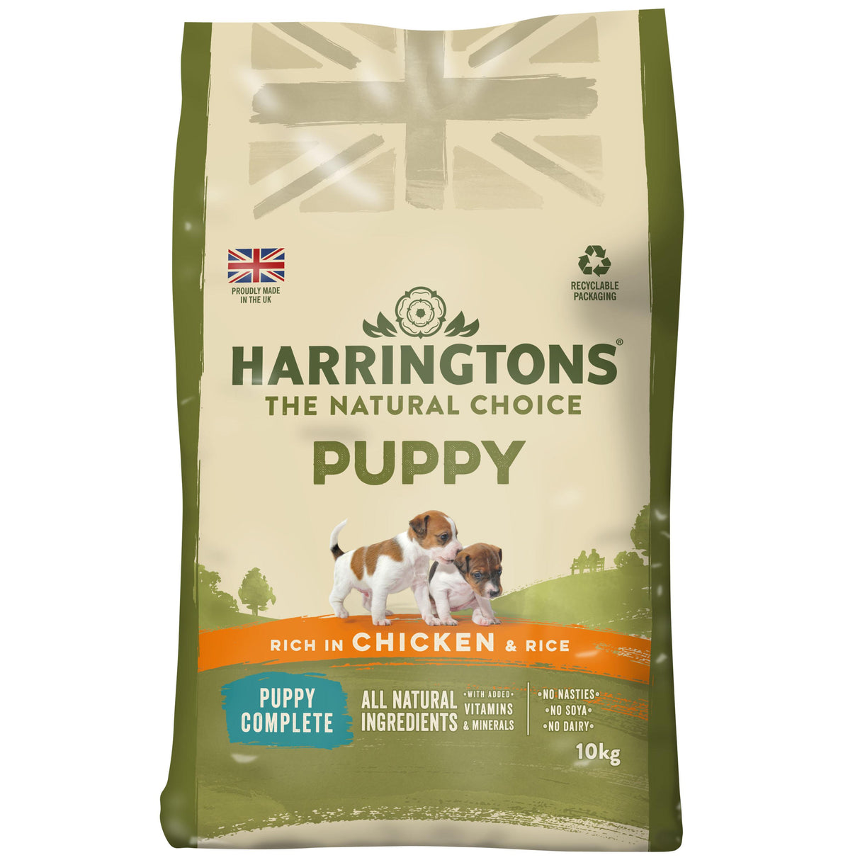 Harringtons Puppy Chicken Dry Dog Food - 10kg