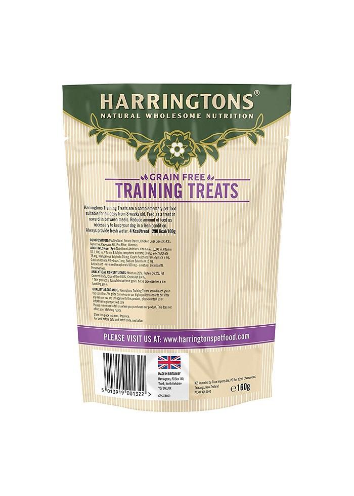 Harringtons Grain Free Training Treats - 100g
