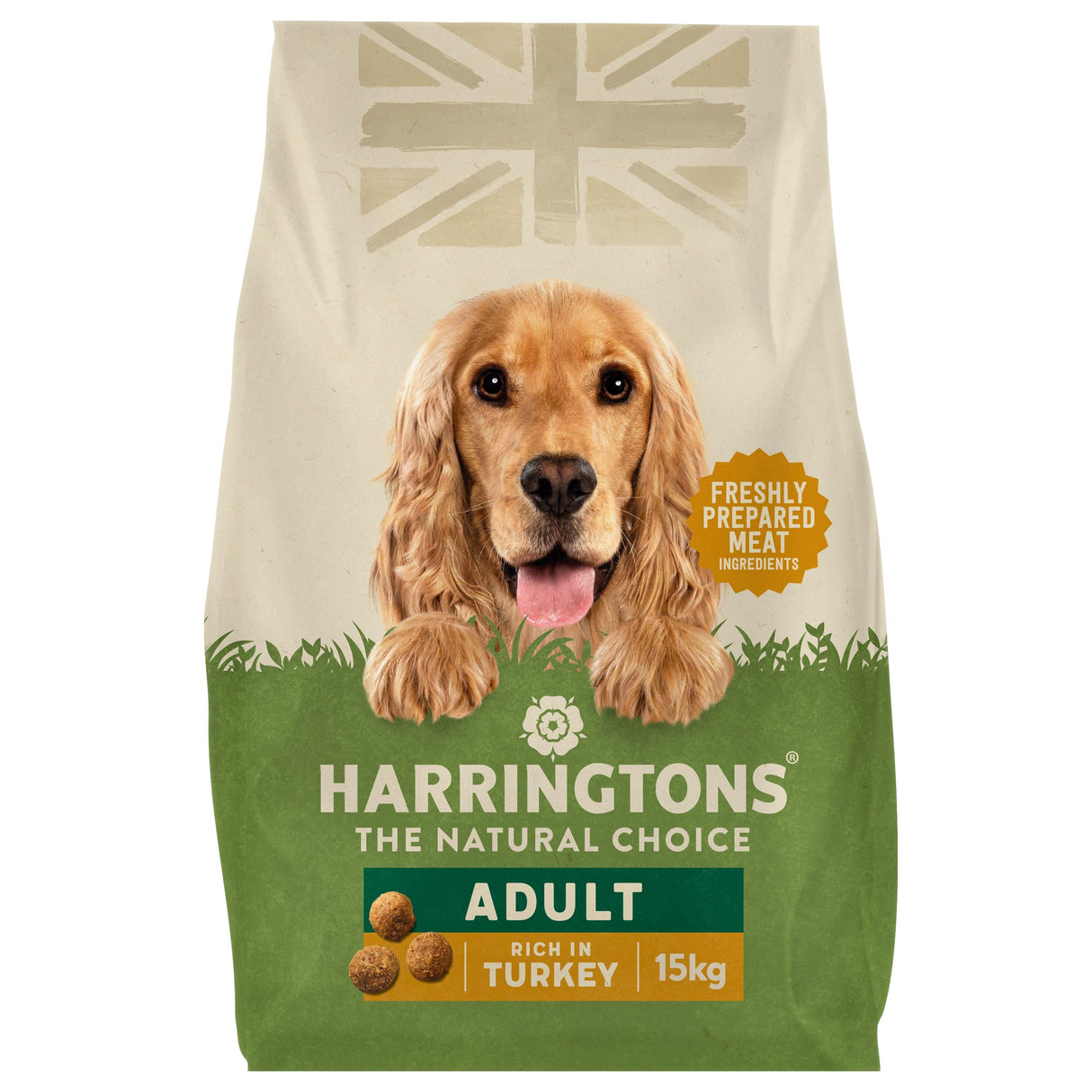 Harringtons Turkey & Veg Dry Dog Food - 15kg