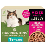 Harringtons Wet Cat Food Senior Mixed Jelly - 12x85g