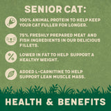 Harringtons Wet Cat Food Senior Mixed Jelly - 12x85g