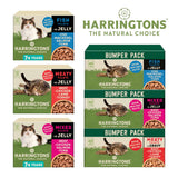Harringtons Wet Cat Food In Jelly & Gravy – Grain Free & Meaty Pouches