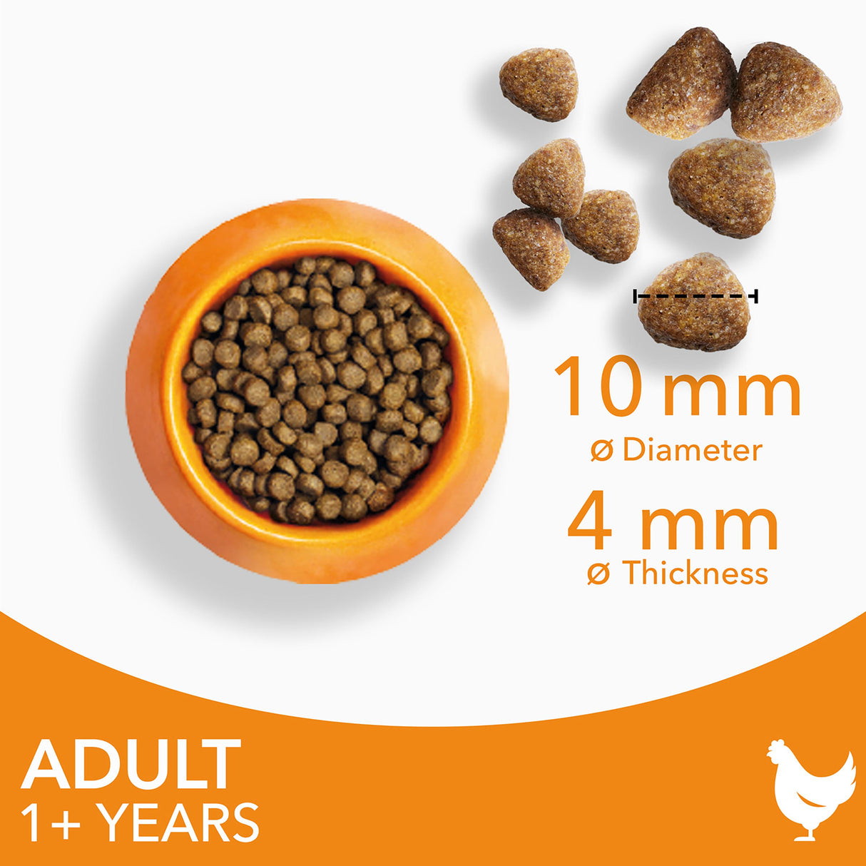 Iams Adult Chicken Dry Cat Food - 10kg