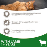 Iams for Vitality With Lamb Adult Dry Cat Food - 10kg