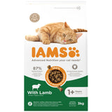 Iams Adult Lamb Dry Cat Food - 3kg