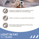 Iams for Vitality Light in Fat With Fresh Chicken Dry Dog Food - 2kg