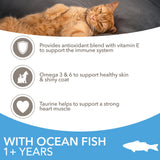 Iams for Vitality Adult Ocean Fish Dry Cat Food - 3kg
