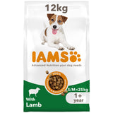 Iams Adult Small Medium Breed Lamb Dry Dog Food - 12kg