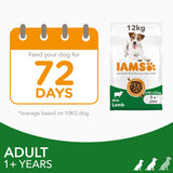 Iams Adult Small Medium Breed Lamb Dry Dog Food - 12kg