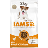 Iams Adult Vitality Small & Medium Dry Dog Food - 2kg