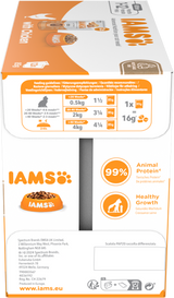 Iams Delights Chicken in Gravy Cat food for Kittens- 12 x 85