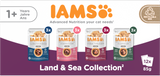 Iams Delights Land and Sea Collection in Jelly Cat Food -12