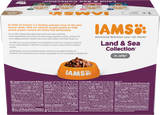 Iams Delights Land and Sea Collection in Jelly Cat Food -12
