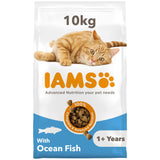 Iams for Vitality With Ocean Fish Adult Dry Cat Food - 10kg