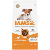 Iams for Vitality Small/Medium Breed Puppy With Fresh Chicken Dry Dog Food - 2kg