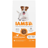 Iams Senior Small/Medium Breed Chicken Dry Dog Food - 12kg
