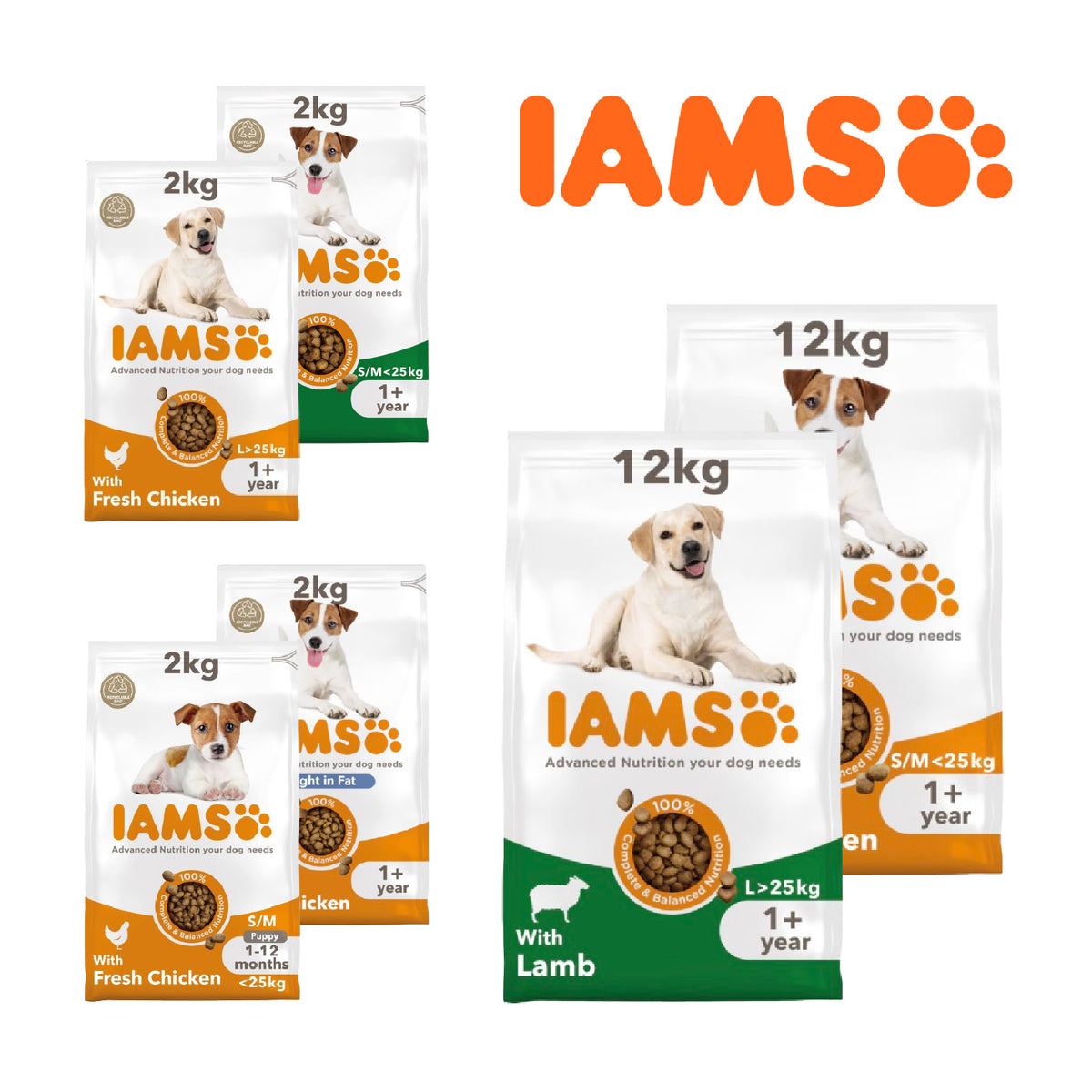 Iams Dry Dog Food – Vitality Range