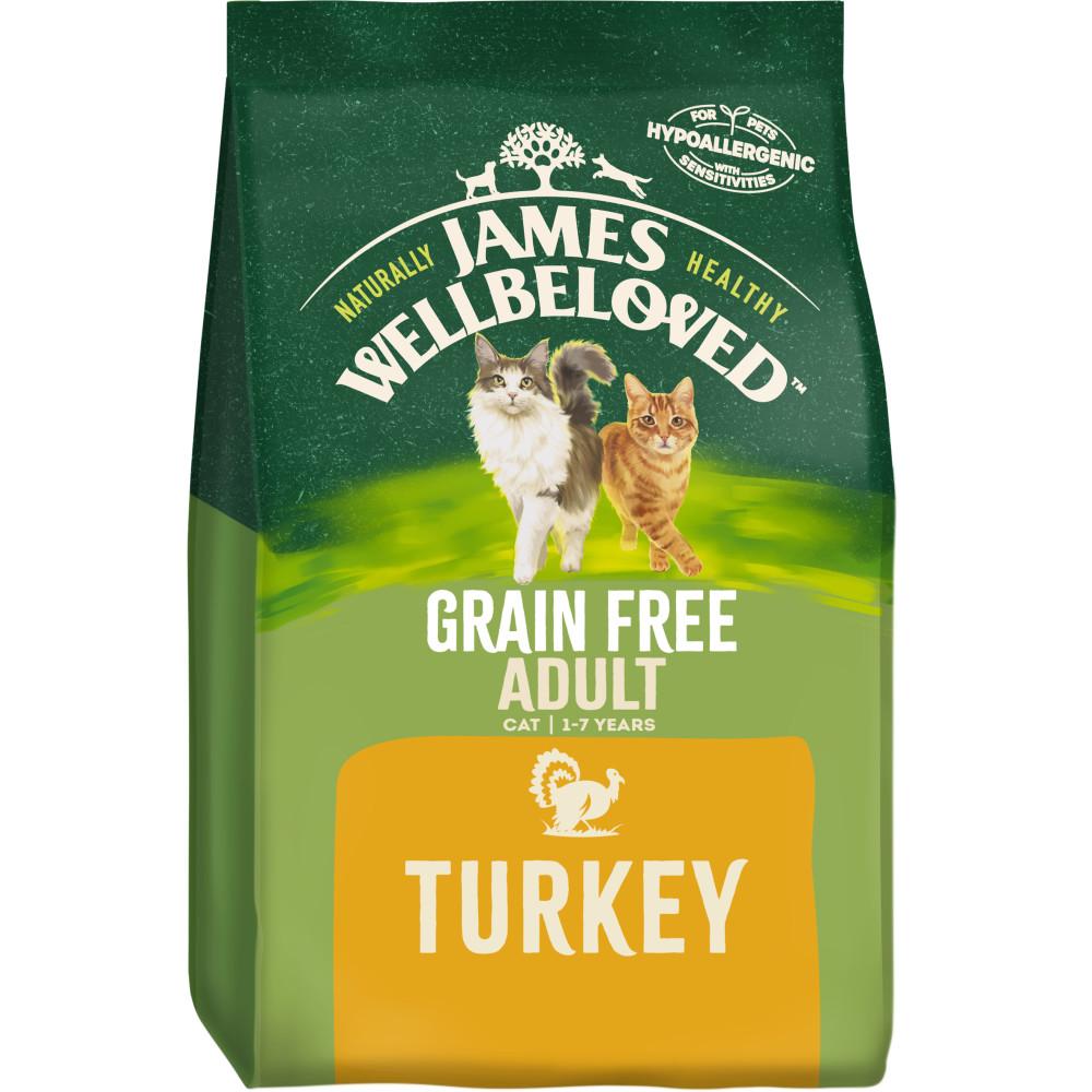 James Wellbeloved Adult Grain Free Turkey Cat Food - 10kg