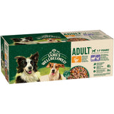 James Wellbeloved Adult Wet Dog Food Mixed Selection in Gravy Pouch - 48 x 90g