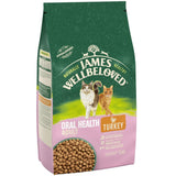 James Wellbeloved Adult Oral Health Turkey Dry Cat Food - 1.5kg