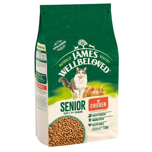 James Wellbeloved Cat Senior Chicken - 1.5kg
