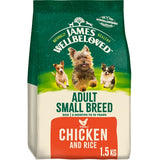 James Wellbeloved Dog Adult Small Breed Chicken & Rice - 1.5kg