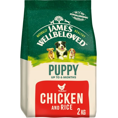 James Wellbeloved Dog Puppy Chicken & Rice - 2kg
