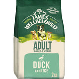 James Wellbeloved Duck & Rice Adult Dry Dog Food - 2kg