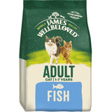 James Wellbeloved Fish & Rice Adult Dry Cat Food - 10kg