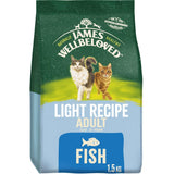 James Wellbeloved Fish & Rice Light Dry Cat Food - 1.5kg