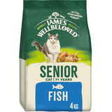 James Wellbeloved Fish & Rice Senior Dry Cat Food - 4kg