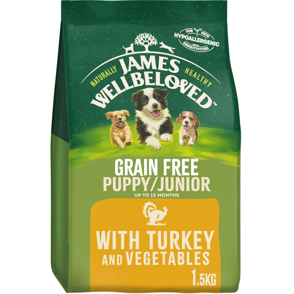 James Wellbeloved Dry Dog Food – Puppy & Senior Recipes