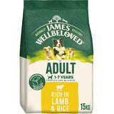 James Wellbeloved Lamb & Rice Adult Dry Dog Food - 15kg