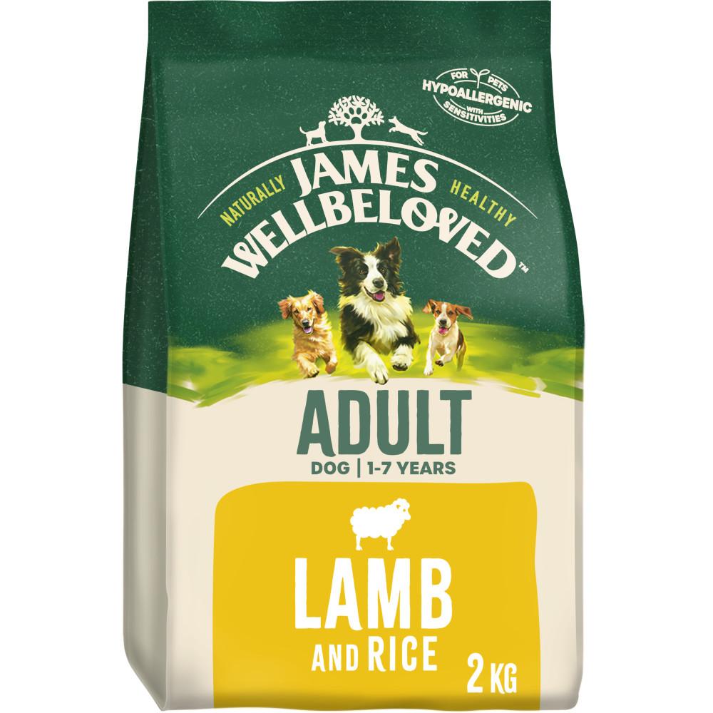 James Wellbeloved Lamb & Rice Adult Dry Dog Food - 2kg