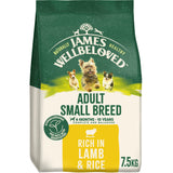 James Wellbeloved Lamb & Rice Adult Small Breed Dry Dog Food 7.5kg