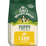 James Wellbeloved Lamb & Rice Puppy Dry Dog Food - 15kg