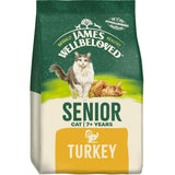 James Wellbeloved Senior Complete Dry Cat Food Turkey - 10kg
