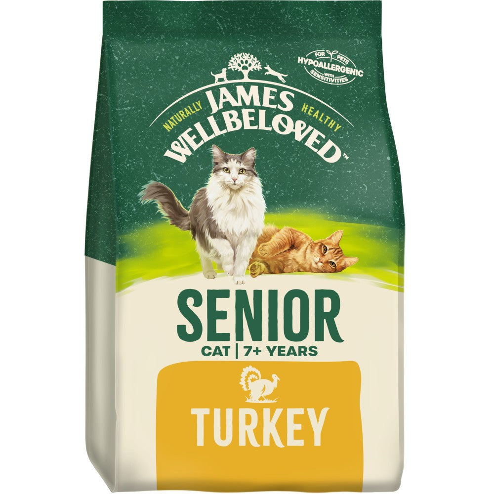 James Wellbeloved Dry Cat Food – Kitten & Senior Recipes