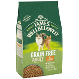 James Wellbeloved Turkey Grain Free Dry Cat Food - 4kg