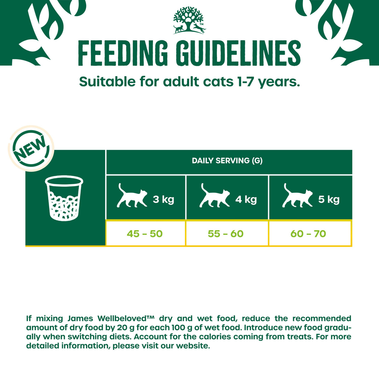 James Wellbeloved Turkey & Rice Adult Dry Cat Food - 4kg