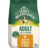 James Wellbeloved Turkey & Rice Adult Dry Dog Food - 2kg