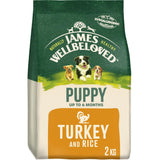 James Wellbeloved Turkey & Rice Puppy Dry Dog Food - 2kg