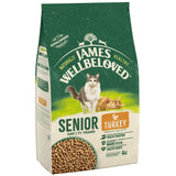 James Wellbeloved Turkey & Rice Senior Dry Cat Food - 4kg