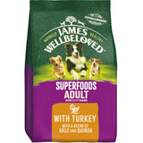 James Wellbeloved Adult Superfoods Turkey with Kale and Chia Dry Dog Food - 10kg
