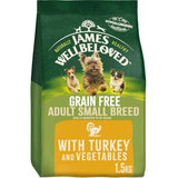 James Wellbeloved Turkey & Veg Adult Small Grain Free -1.5kg
