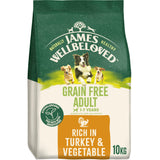 James Wellbeloved Turkey & Vegetable Adult Dry Dog Food - 10kg