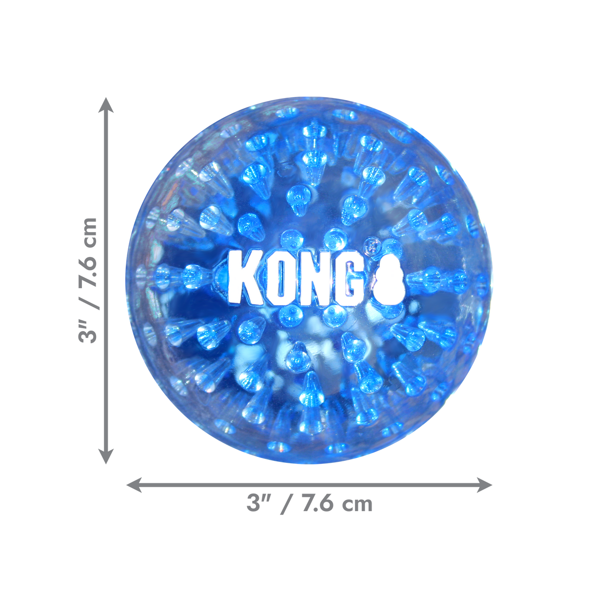 KONG Squeezz Geodz 2-pk Large